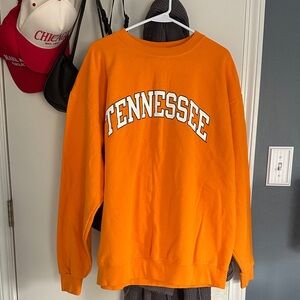 Champion Orange Crewneck Sweater